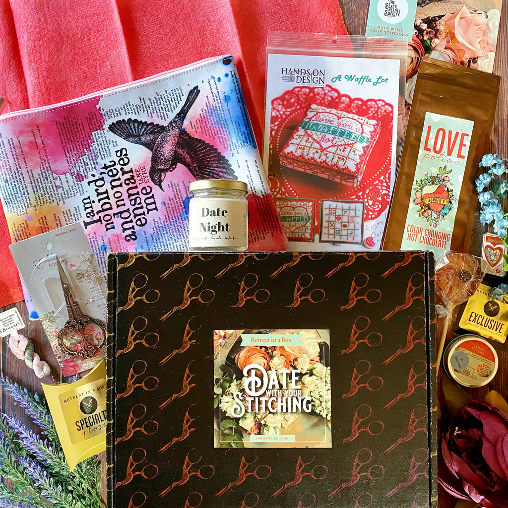 January 2021 "Date With Your Stitching" Retreat In A Box
