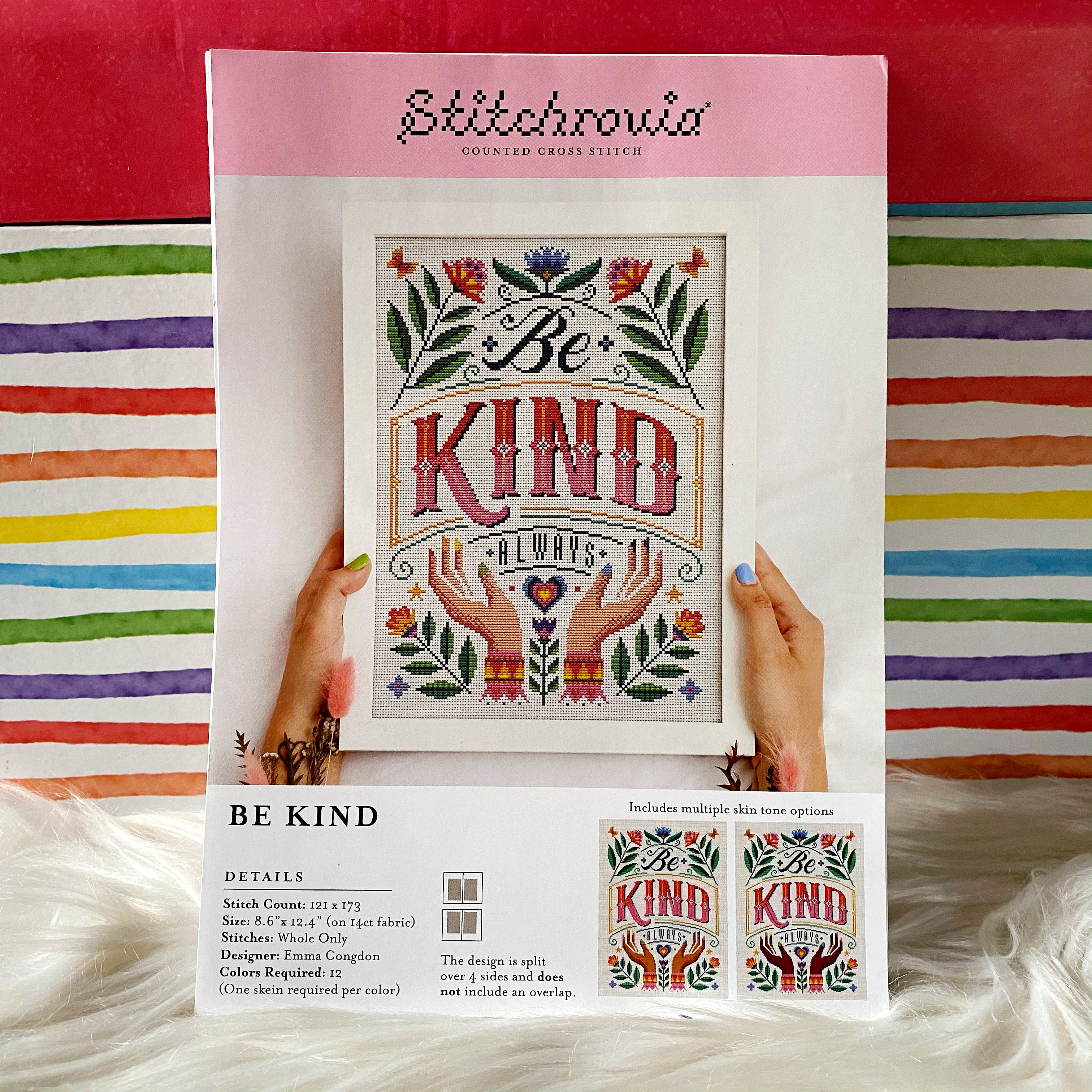 Kind Patterns Be Kind Pattern by Stitchrovia (Vault) – The Black Needle Society